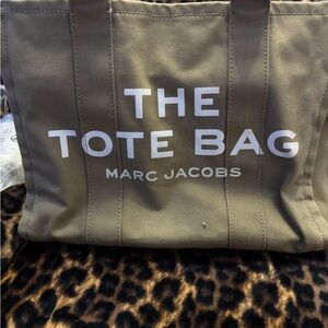 Marc Jacobs Olive Green Tote Bag
